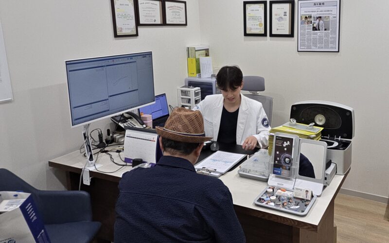 히어링허브 잠실센터 고음급추형 보청기 상담 원고 사진 1